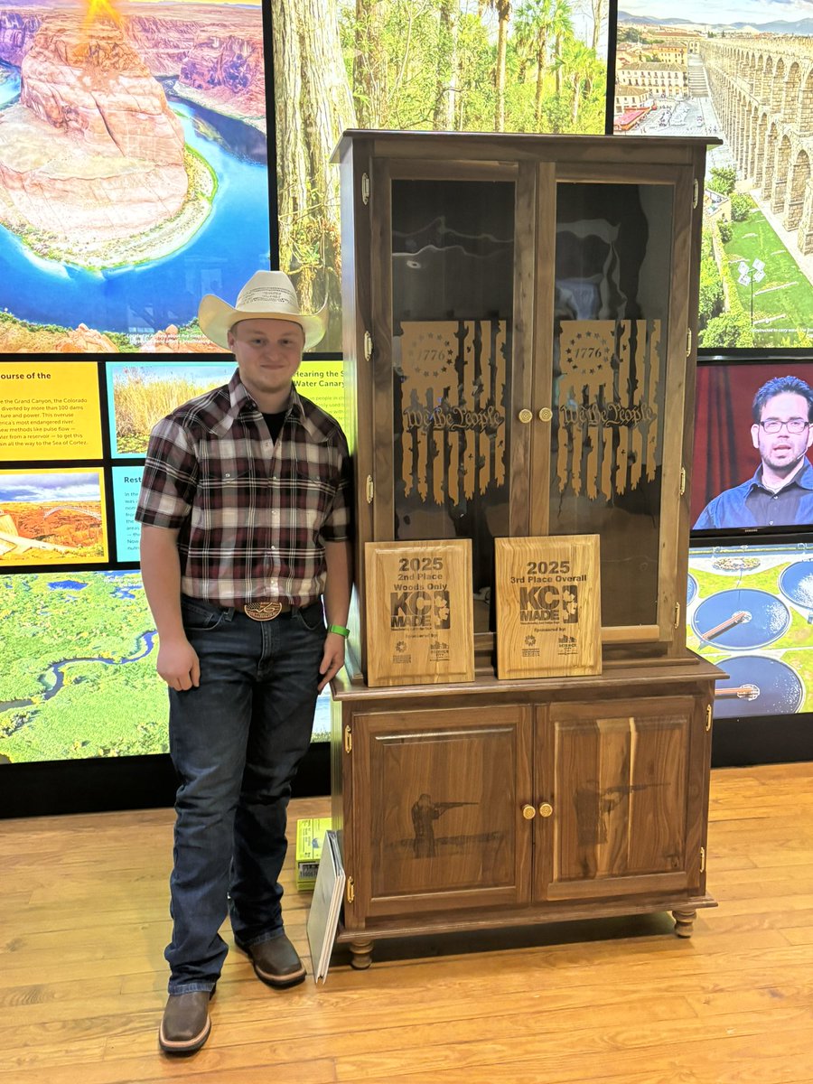 Big shout out to T.J. for a great week representing ACE academy. Double award winner at KC Made competition this past weekend and then National Honor Society. Great Job T.J.!!!!! #ACEproud