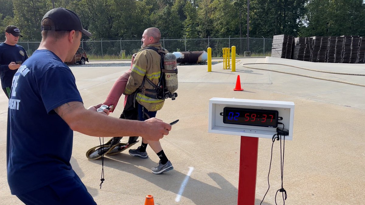 cityofwsfire's tweet photo. Think you’ve got what it takes? In our agility training, you’ll drag a 165-lb dummy to simulate rescuing a victim. It’s tough—but so are you. Join the team. https://t.co/MVPbcUz2PA 
#JoinTheFamily #FireStrong #WSFire https://t.co/L36JLHdsqP