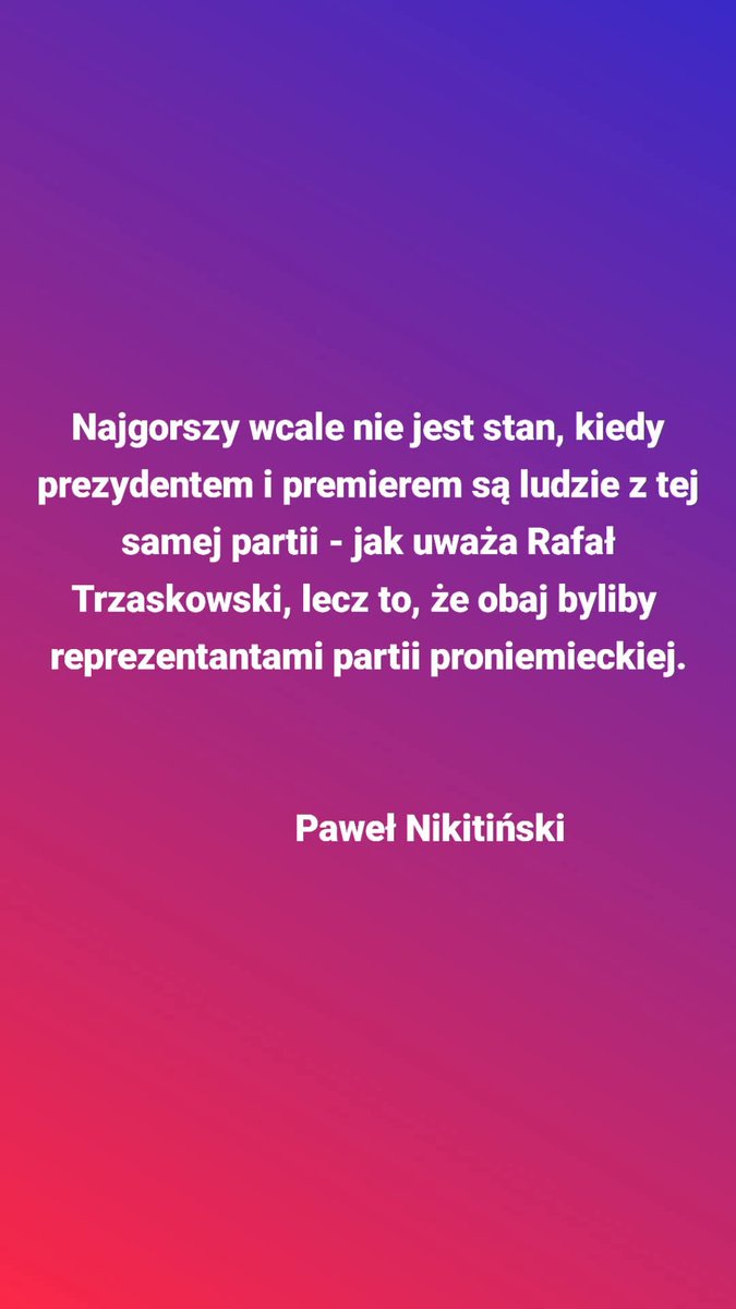 PaweNikitinski's tweet photo. ❤️🇵🇱✌️

#WolnaPolska https://t.co/MOLLOQoJZs