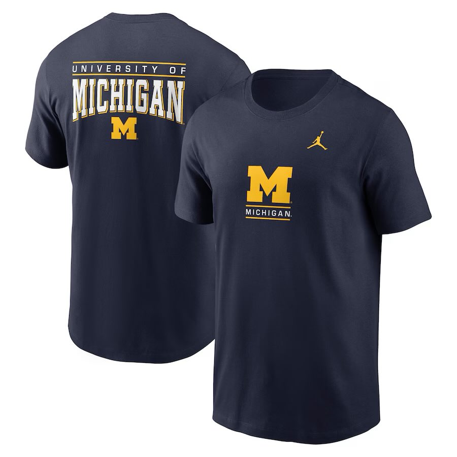 WolverineChron's tweet image. Giving away this JORDAN brand Michigan shirt in your size! Instructions to enter:

1) LIKE this post.
2) REPOST this post.
3) FOLLOW this account. 

Good luck!