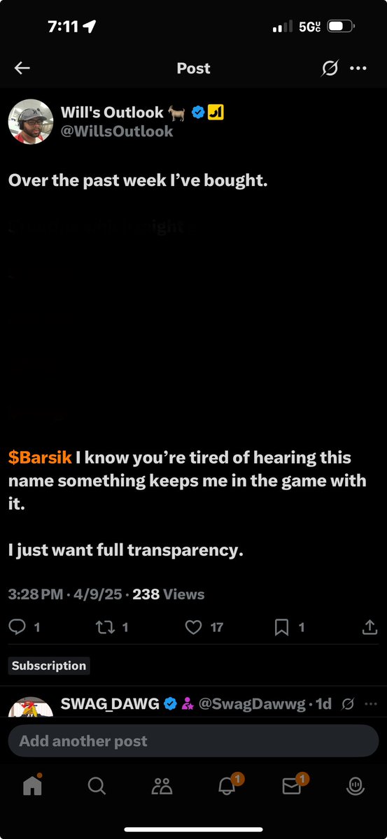 Will's Outlook 🐐 tweet media