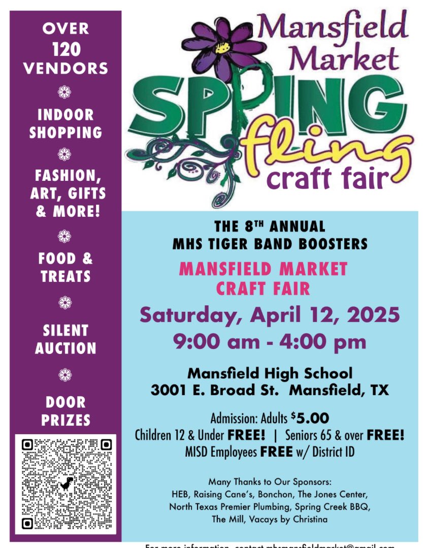 Come out and join the fun.