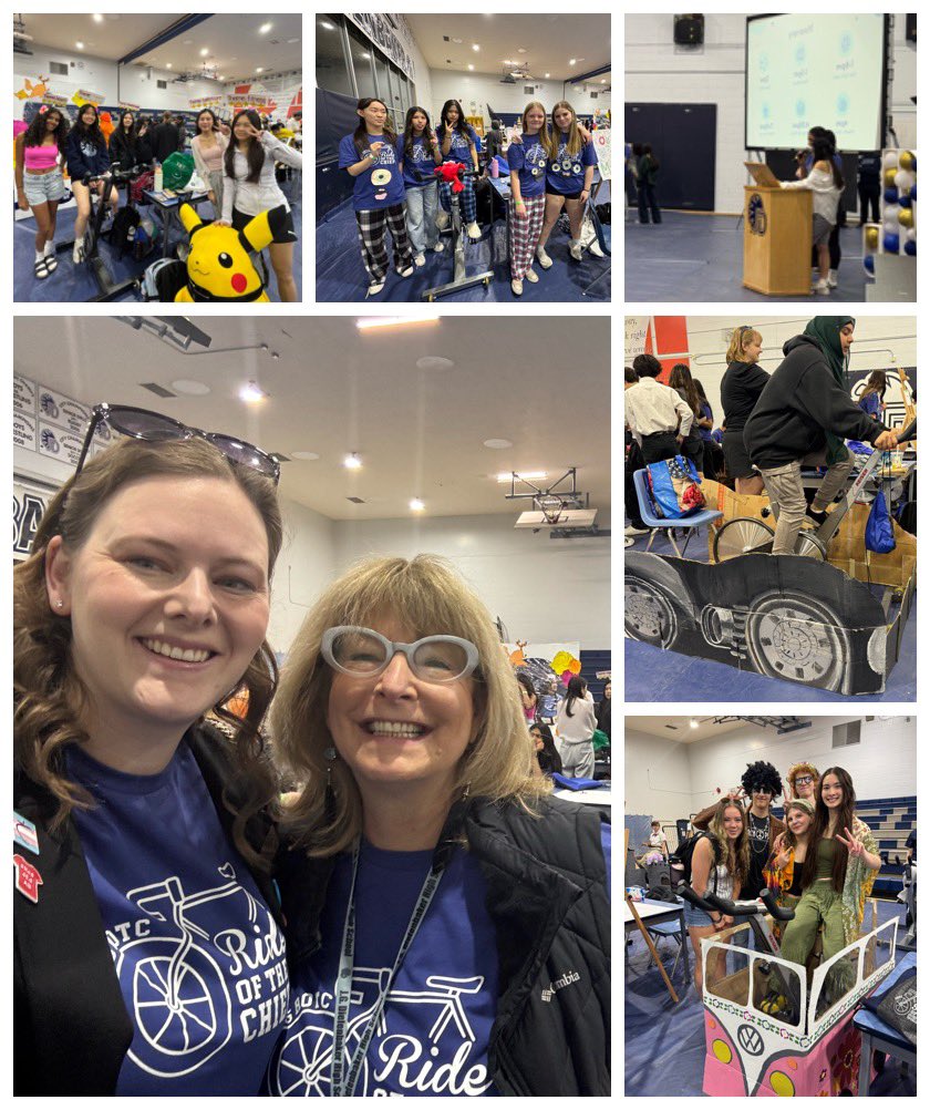 Shoutout to the incredible high school students <a href="/JGDChief/">Diefenbaker Chiefs</a> who are powering through a 12-hour bike ride to raise funds for the Children’s Hospital Foundation. Your energy, heart, and determination are an inspiration. Future changemakers in action! #ProudToBeCBE
