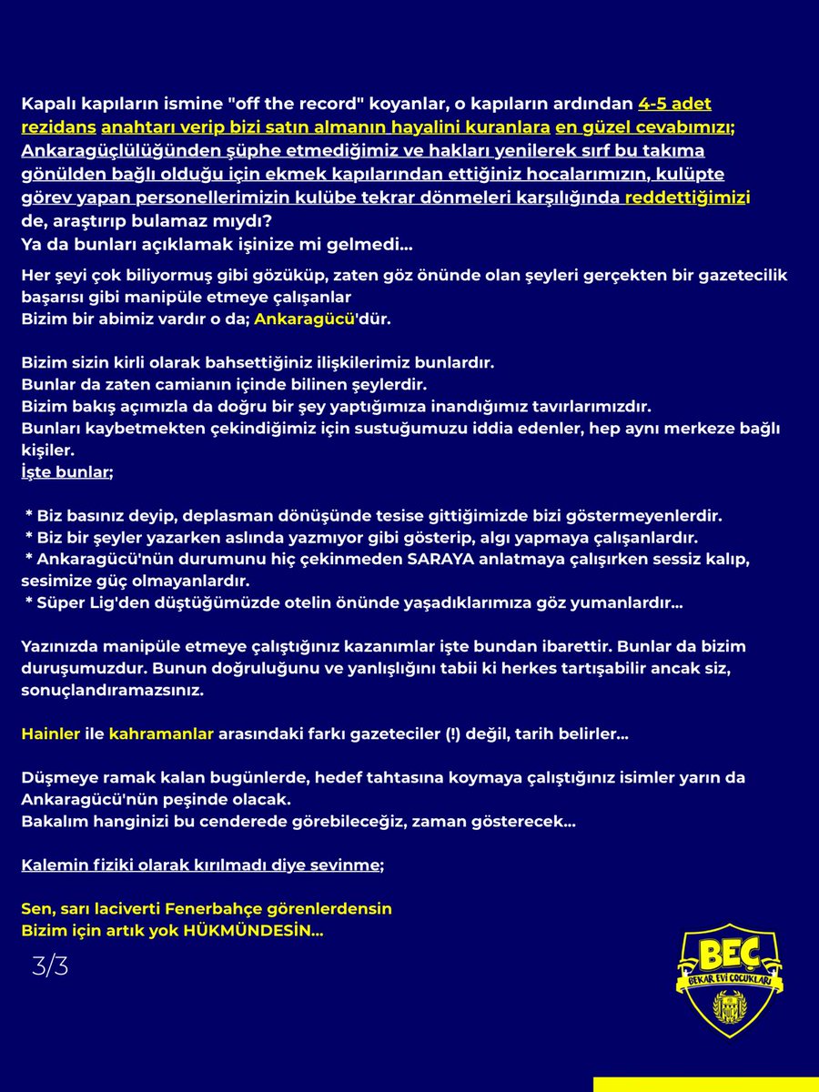 Biz ebabil kuşuyuz gölgesini büyük sanan mağrur fillerin belalısıyız.