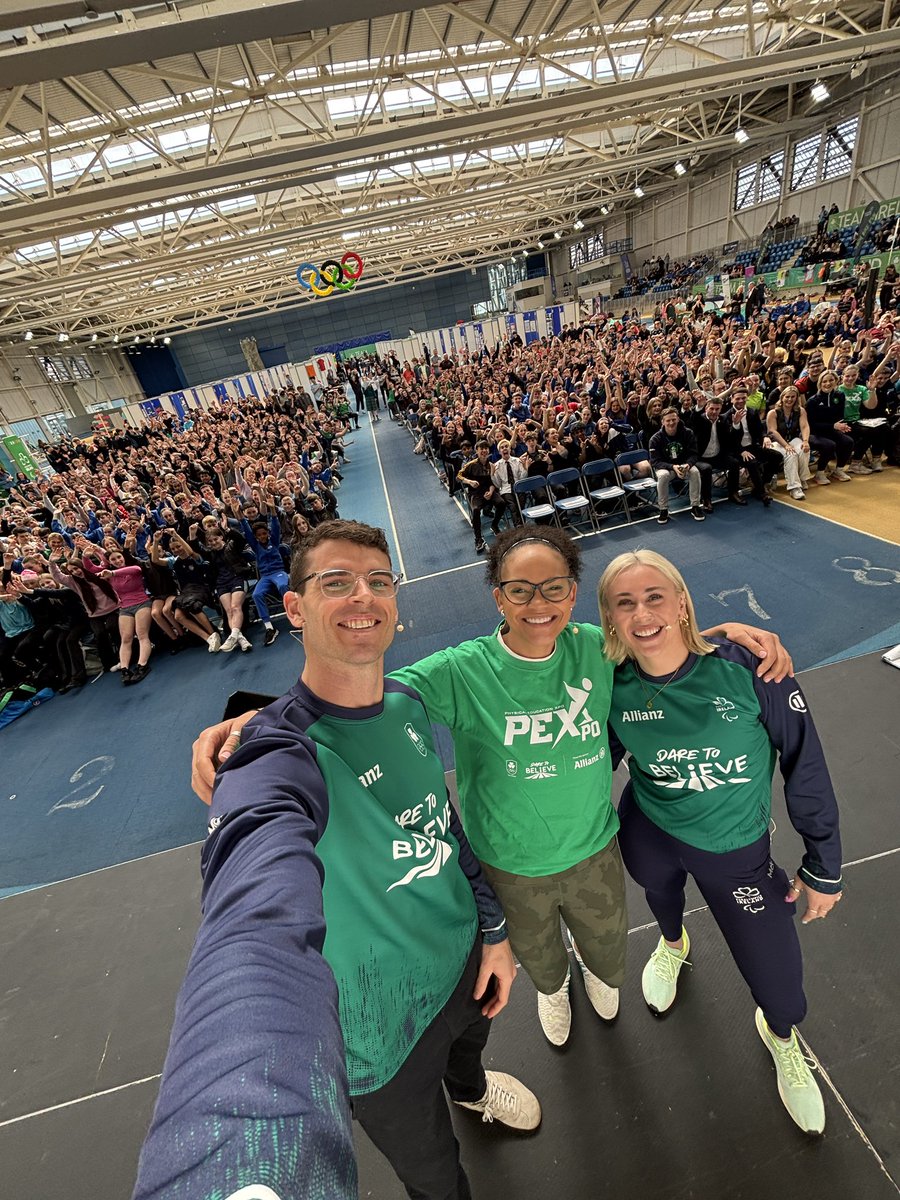 Team Ireland (@teamireland) on Twitter photo Still buzzing after the Dare To Believe PEXpo 25 event yesterday! ๐๐ฅ
ย
A photo to remember of Philip Doyle and Orla Comerford after their fantastic Q&A with Emer OโNeill ๐คณ What a crowd! ๐ฅน๐ซ
ย
#TeamIreland #DareToBelieve #PEXpo25 #StopTheDrop #AllianzIreland <a href="/AllianzIreland/">Allianz Ireland</a> Still buzzing after the Dare To Believe PEXpo 25 event yesterday! ๐๐ฅ
ย
A photo to remember of Philip Doyle and Orla Comerford after their fantastic Q&A with Emer OโNeill ๐คณ What a crowd! ๐ฅน๐ซ
ย
#TeamIreland #DareToBelieve #PEXpo25 #StopTheDrop #AllianzIreland <a href="/AllianzIreland/">Allianz Ireland</a>