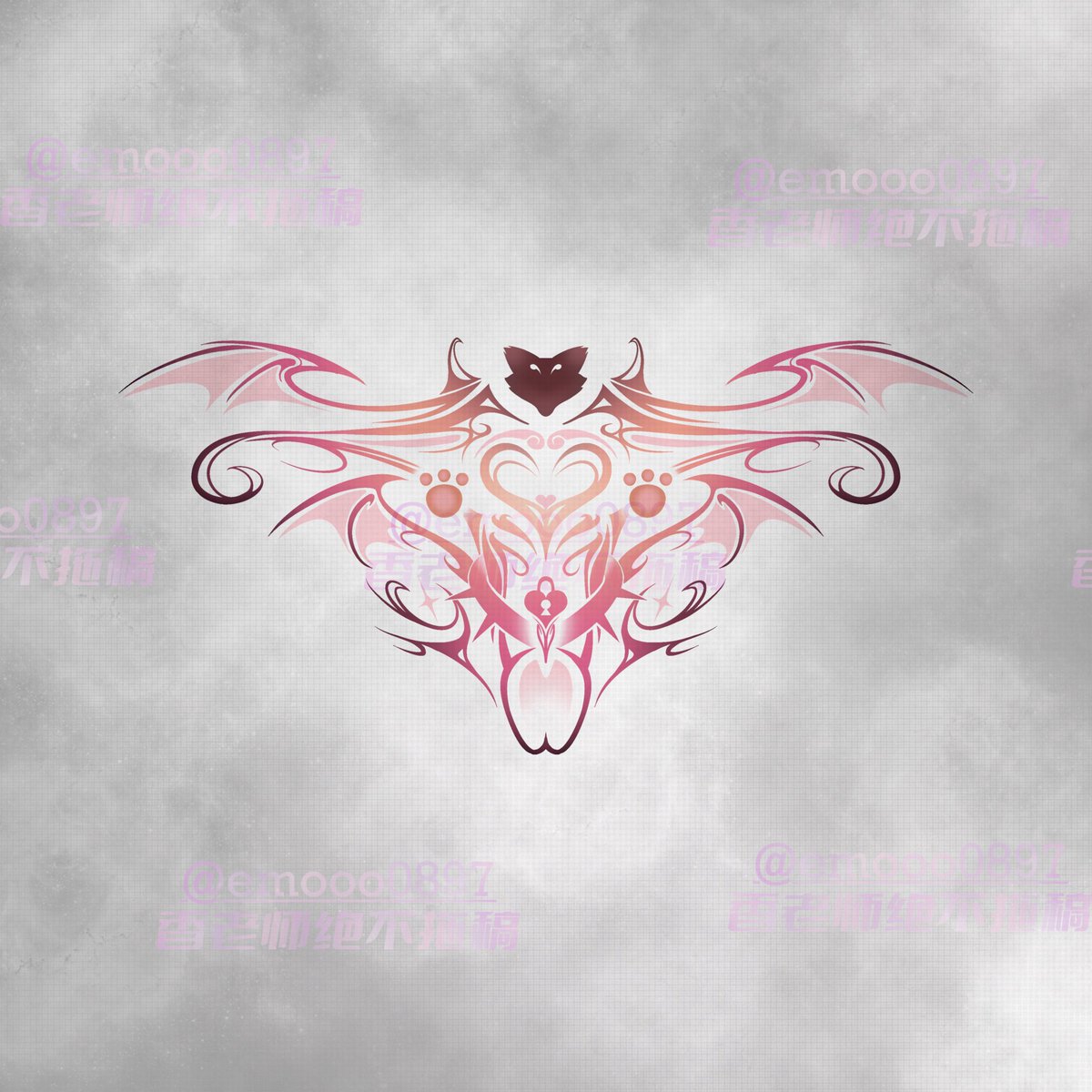 【狐狸恶魔】

部位：后腰

元素：狐狸，#肉棒 ，翅膀

大家觉得客人纹上身的效果怎么样，我觉得比我看到的一些淫纹要好看得多诶，而且作为专属他和主人之间的纪念太有意义了。

#淫纹 #淫纹设计 #魅魔纹