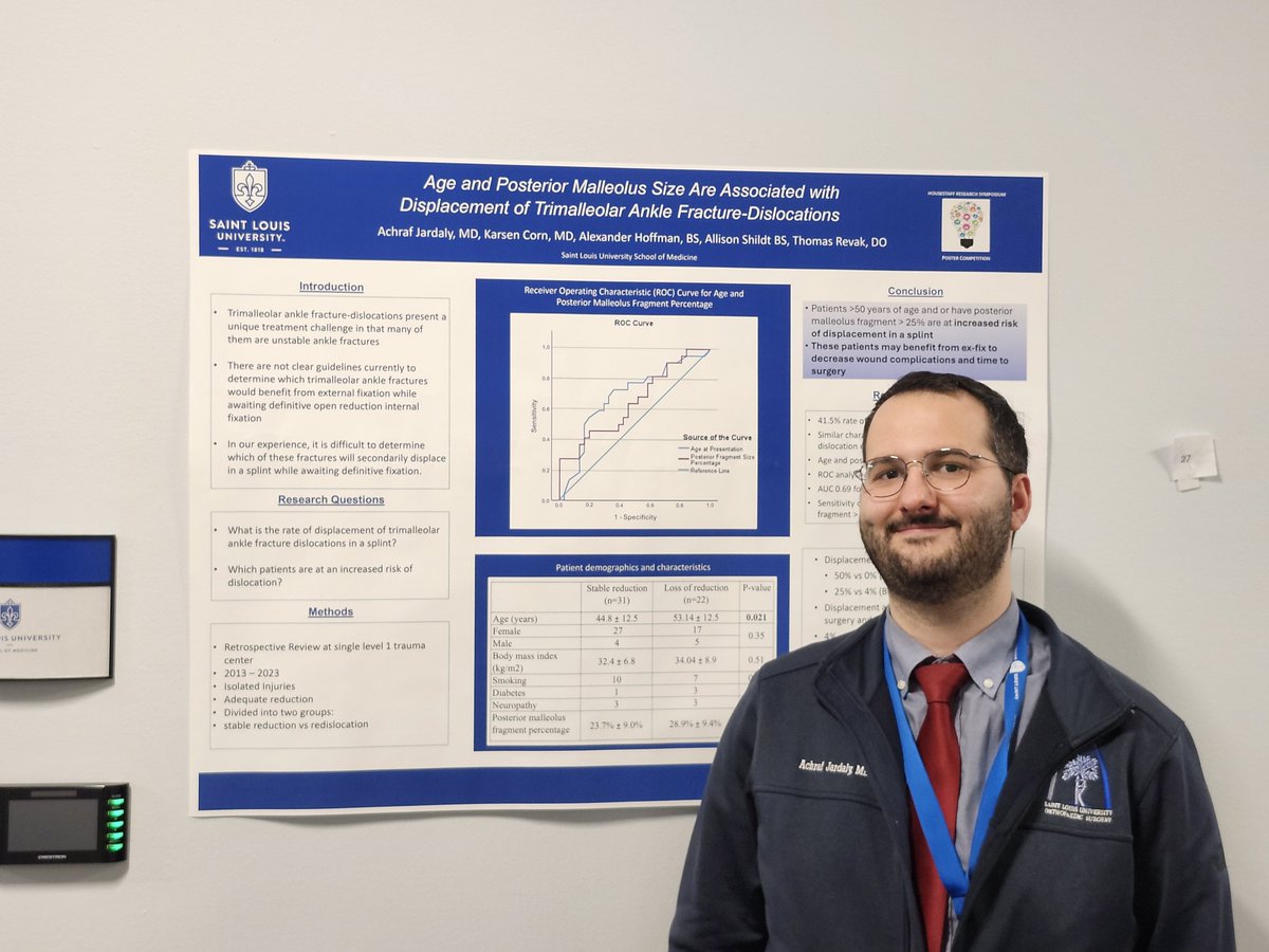 SLU Graduate Medical Education (@slu_gme) on Twitter photo Thank you to everyone who submitted posters for our 2025 GME Housestaff Research Symposium - we had a RECORD BREAKING 66 posters submitted in this year's competition! ššš
<a href="/SLUEMRes/">SLU Emergency Medicine Residency</a>
<a href="/slusom/">SLU Medicine</a>
<a href="/SSMHealth/">SSM Health</a> Thank you to everyone who submitted posters for our 2025 GME Housestaff Research Symposium - we had a RECORD BREAKING 66 posters submitted in this year's competition! ššš
<a href="/SLUEMRes/">SLU Emergency Medicine Residency</a>
<a href="/slusom/">SLU Medicine</a>
<a href="/SSMHealth/">SSM Health</a>