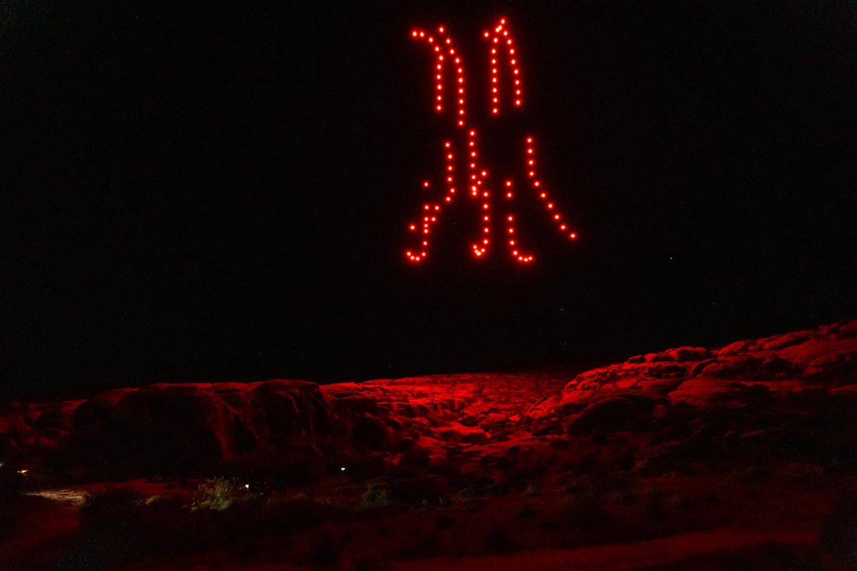 DroneShowDotCom's tweet photo. Once just a futuristic concept, drone displays are now being embraced by events worldwide. These next-generation spectacles use swarms of drones programmed to light up, move, and form intricate shapes, patterns, and animations in the sky.

https://t.co/B1VKRk9ixp https://t.co/74ju9ZuYrS