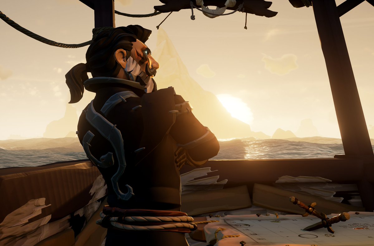 Theme: Heart-stopping Horizons  
A new day, a new adventure!

#SoTShot #SeaOfThieves
<a href="/SeaOfThieves/">Sea of Thieves</a>