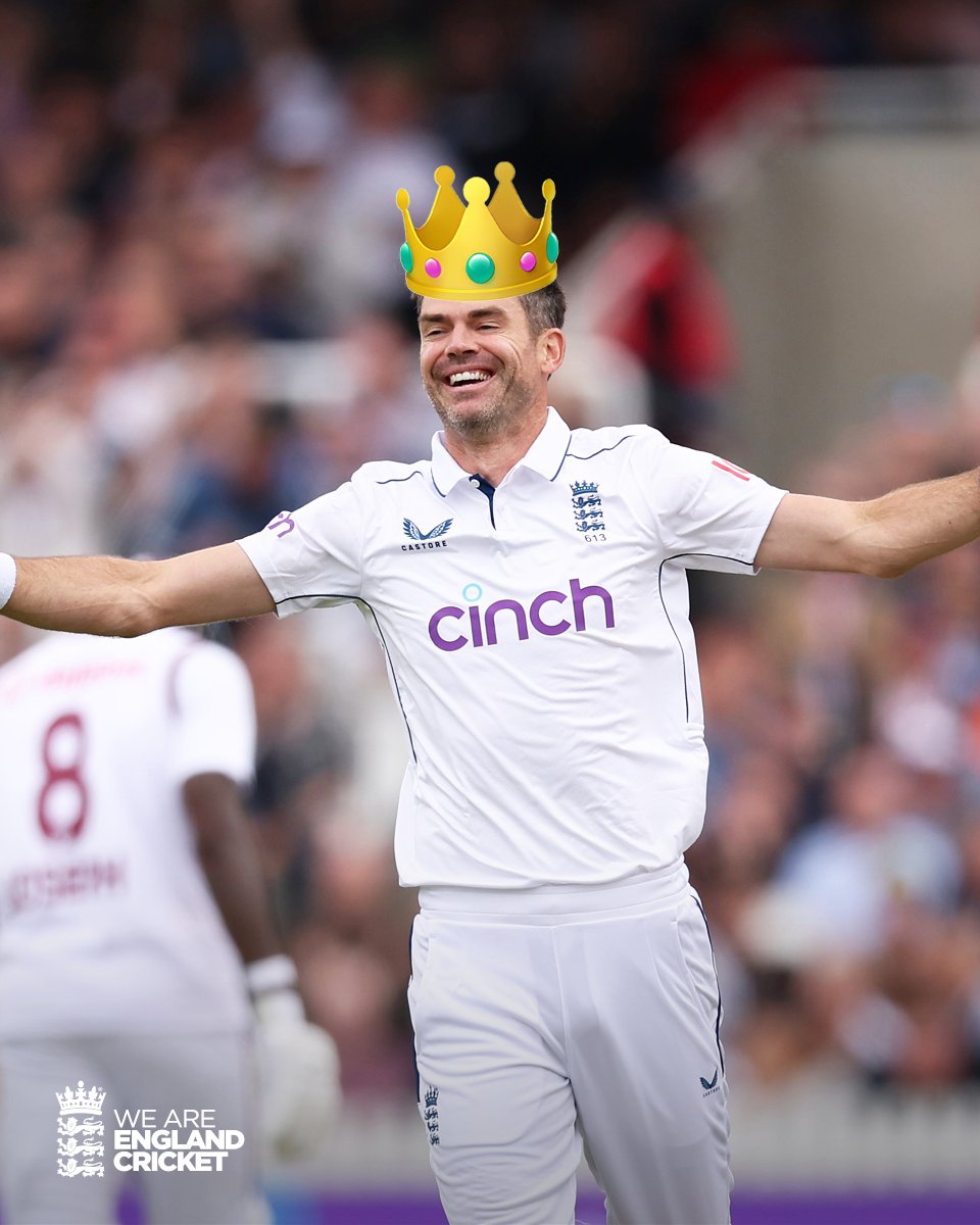 Sir Jimmy Anderson, suits you <a href="/jimmy9/">James Anderson</a> 👑✨