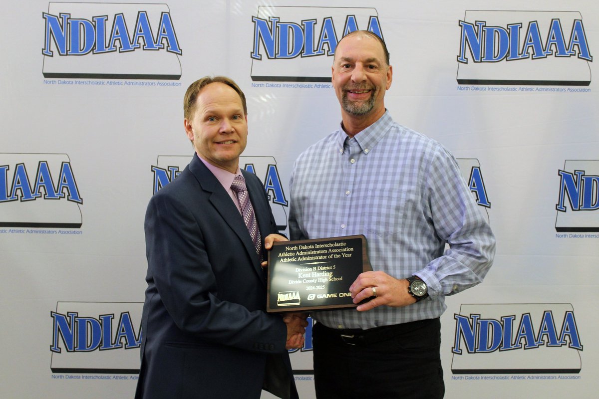 NDIAAA24's tweet photo. Congratulations to Kent Dennis of Divide County, ND for being named the Class B District 5 ADOY April 6th at the NDIAAA Awards Banquet! https://t.co/nNlewf8YLK