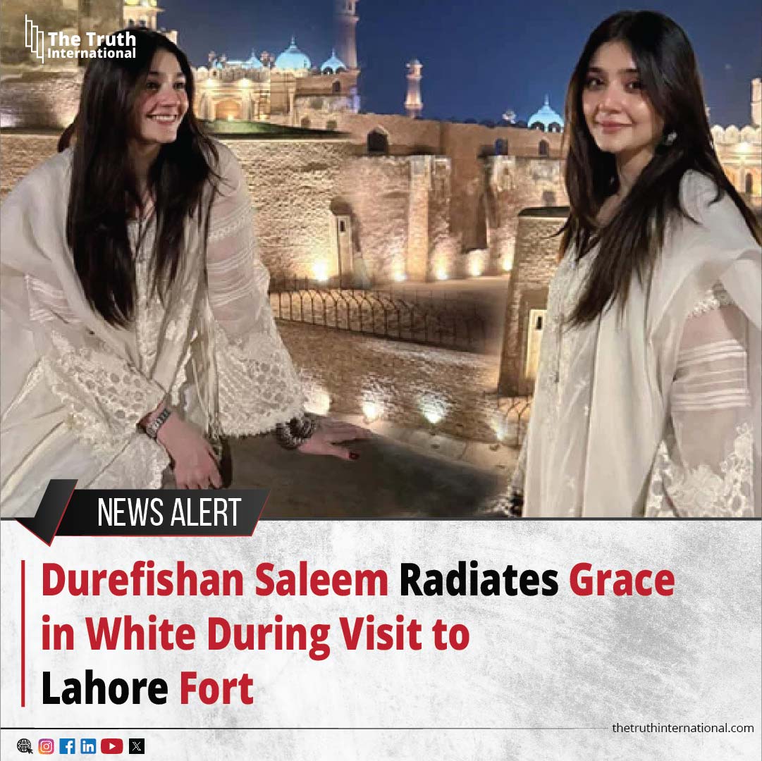 ttimagazine's tweet photo. Durefishan Saleem Radiates Grace in White During Visit to Lahore Fort

For Detail
https://t.co/Ij3NiRnDDk

#durefishansaleem #durefishan #radiates #visit #lahore #white #tti https://t.co/pougYi5cuo