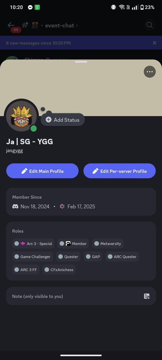 pauljake1028's tweet photo. Finally, I got the ARC 3 SPECIAL BADGE!🤩 Earning this badge helped me gain knowledge and excitement, especially through the events and games like Immortal Rising 2❤️ @immortalrising2

@yggpilipinas
@yieldguild
#YGGGAPS9
#YGGPHARC3 https://t.co/IVQo6gTLcm