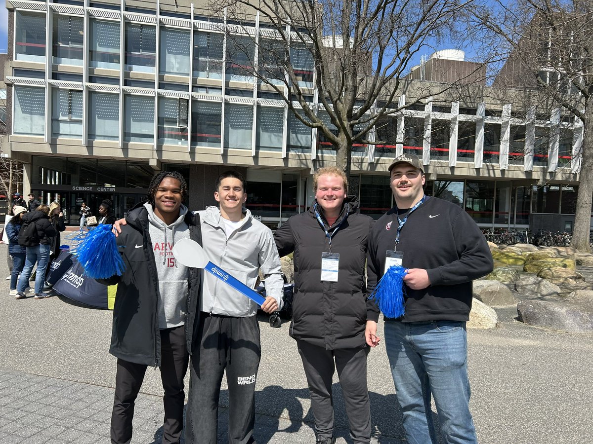 Harvard Football (@harvardfootball) on Twitter photo Our guys had a great time teaming up with <a href="/Harvard_WSoccer/">Harvard Women's Soccer</a> and <a href="/nmdp_org/">NMDP</a> for this yearโs Get in the Game Drive โ one of the best yet! We really enjoyed the opportunity to connect with the community and support such a powerful cause. #OneCrimson #GetInTheGame Our guys had a great time teaming up with <a href="/Harvard_WSoccer/">Harvard Women's Soccer</a> and <a href="/nmdp_org/">NMDP</a> for this yearโs Get in the Game Drive โ one of the best yet! We really enjoyed the opportunity to connect with the community and support such a powerful cause. #OneCrimson #GetInTheGame