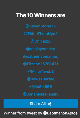 Baptman Token tweet media