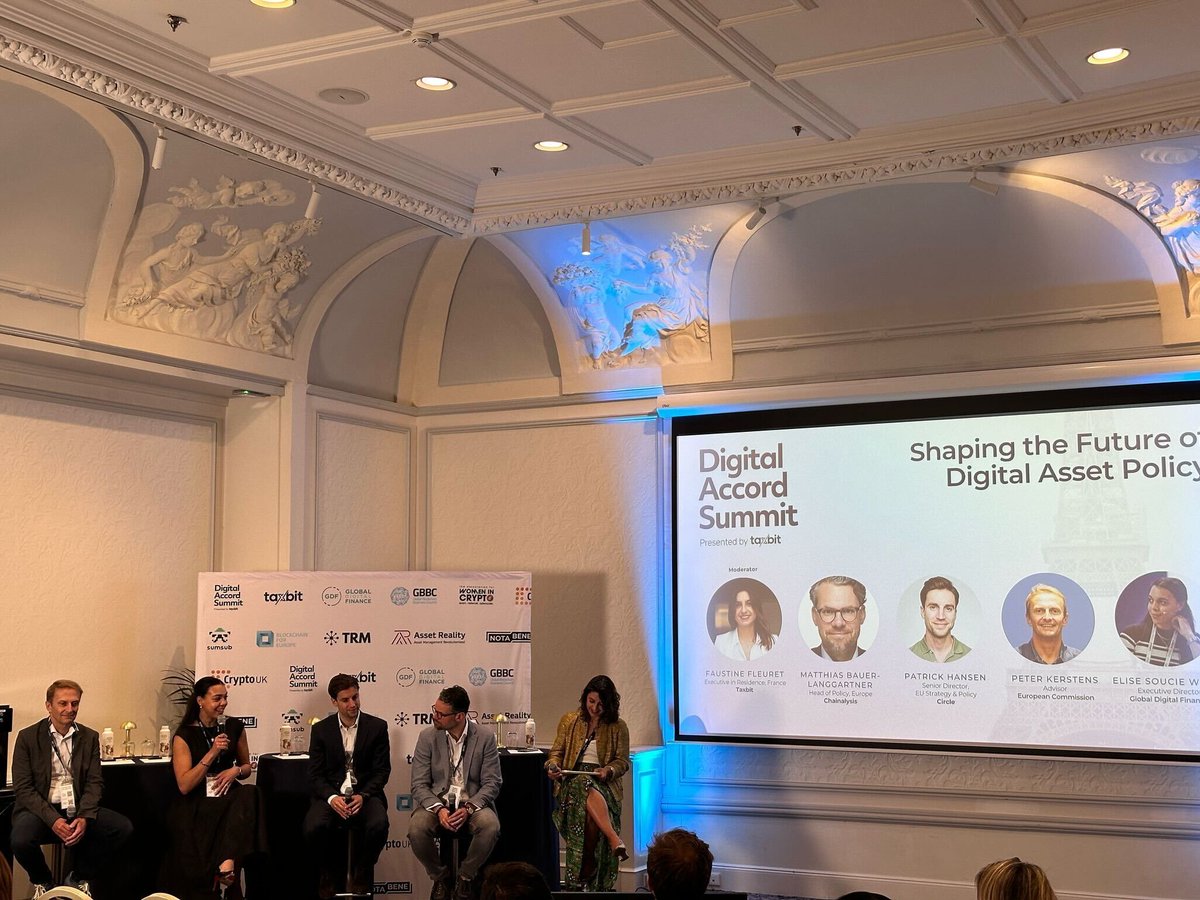 Patrick Hansen (@paddi_hansen) on Twitter photo Merci, Paris 🇫🇷
Almost exactly a year ago, I wrote that France had become the crypto powerhouse of the EU.
After another incredible <a href="/ParisBlockWeek/">Paris Blockchain Week</a>, I am more convinced of this than ever.
PBW brought together over thousands of people — from startups and VCs to institutions, Merci, Paris 🇫🇷
Almost exactly a year ago, I wrote that France had become the crypto powerhouse of the EU.
After another incredible <a href="/ParisBlockWeek/">Paris Blockchain Week</a>, I am more convinced of this than ever.
PBW brought together over thousands of people — from startups and VCs to institutions,
