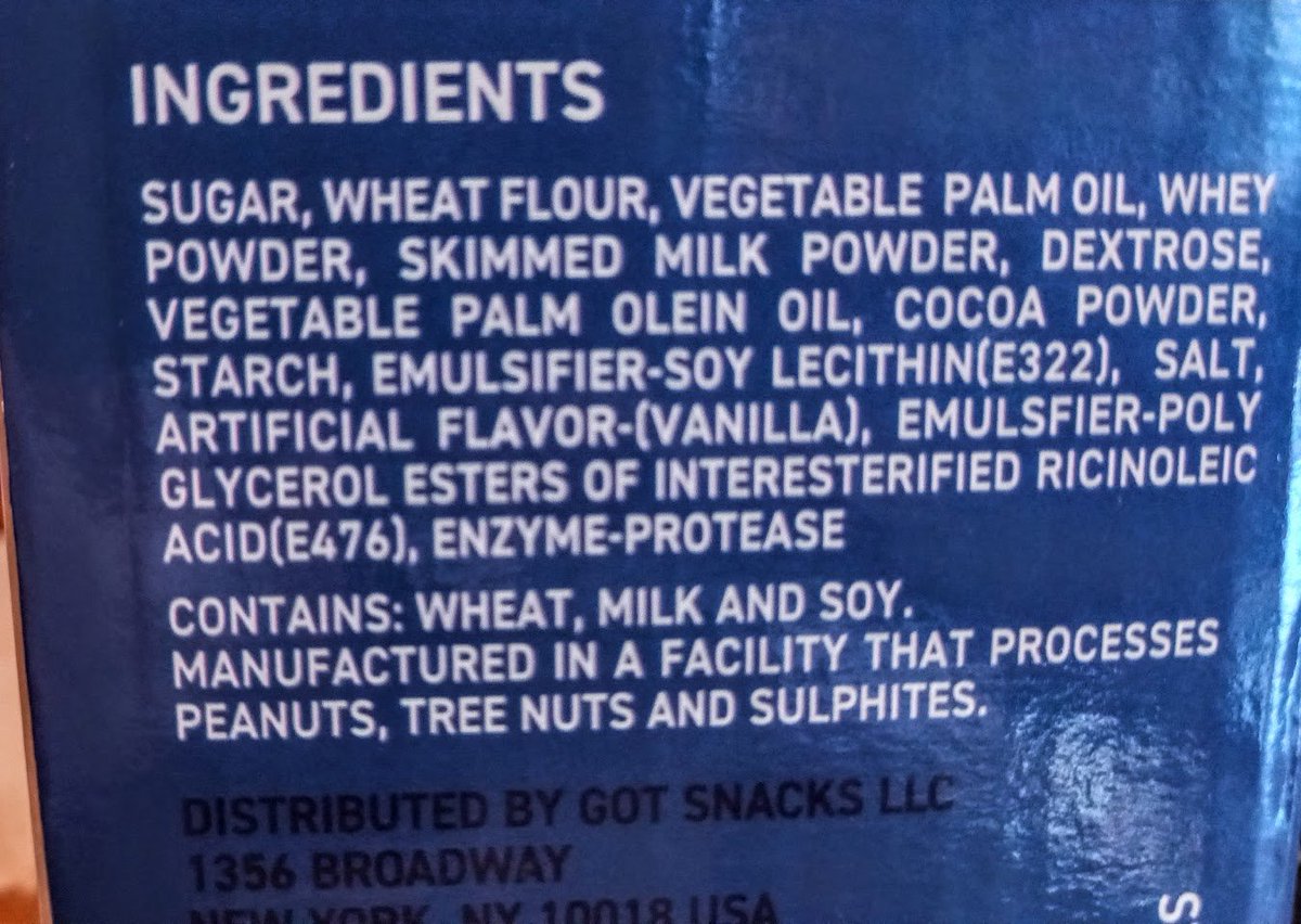 How to destroy a #brand's image—and #consumer trust.

Very few ingredients in this product deliver on the #promise of "natural goodness". Most people reading this label wouldn't know what these are.

<a href="/gotmilk/">got milk?</a> and <a href="/gotmilksnacks/">got milk? snacks</a> have a misaligned strategy/identity.

#copywriting