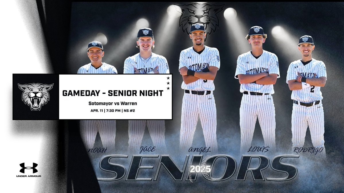 SOTOMAYOR WILDCAT BASEBALL (@sotocatbaseball) on Twitter photo Come out and support as we take on Warren for our Senior Night! <a href="/WildcatsDen_SA/">Sotomayor Wildcats Den</a> <a href="/NISDSotomayor/">Sotomayor High School</a> <a href="/Coach_MOrales/">Juan Morales</a> Come out and support as we take on Warren for our Senior Night! <a href="/WildcatsDen_SA/">Sotomayor Wildcats Den</a> <a href="/NISDSotomayor/">Sotomayor High School</a> <a href="/Coach_MOrales/">Juan Morales</a>