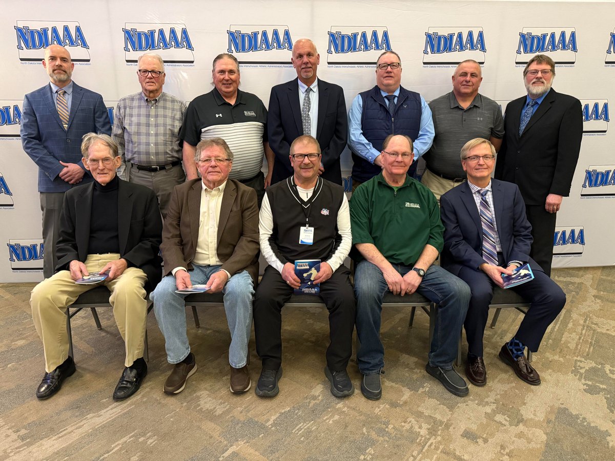 NDIAAA24's tweet photo. Our North Dakota HOF in attendance at the NDIAAA Award's Banquet on April 6th in Fargo, ND. https://t.co/YGJUclw30l