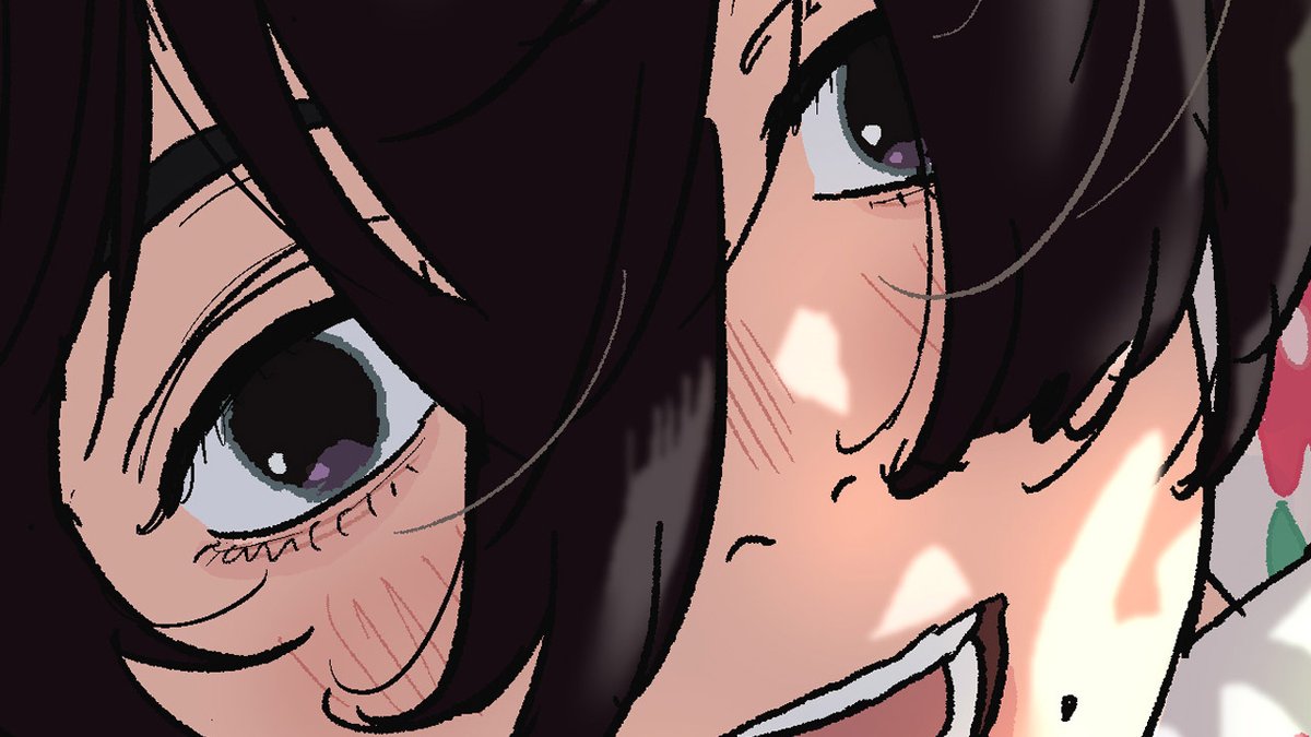 catsuka's tweet image. Here's another official "Look Back" illustration in high-definition to enjoy Kiyotaka Oshiyama's crispy lines.
6063 x 8268 px &amp;gt;&amp;gt; catsuka.com/breves/2025-04…