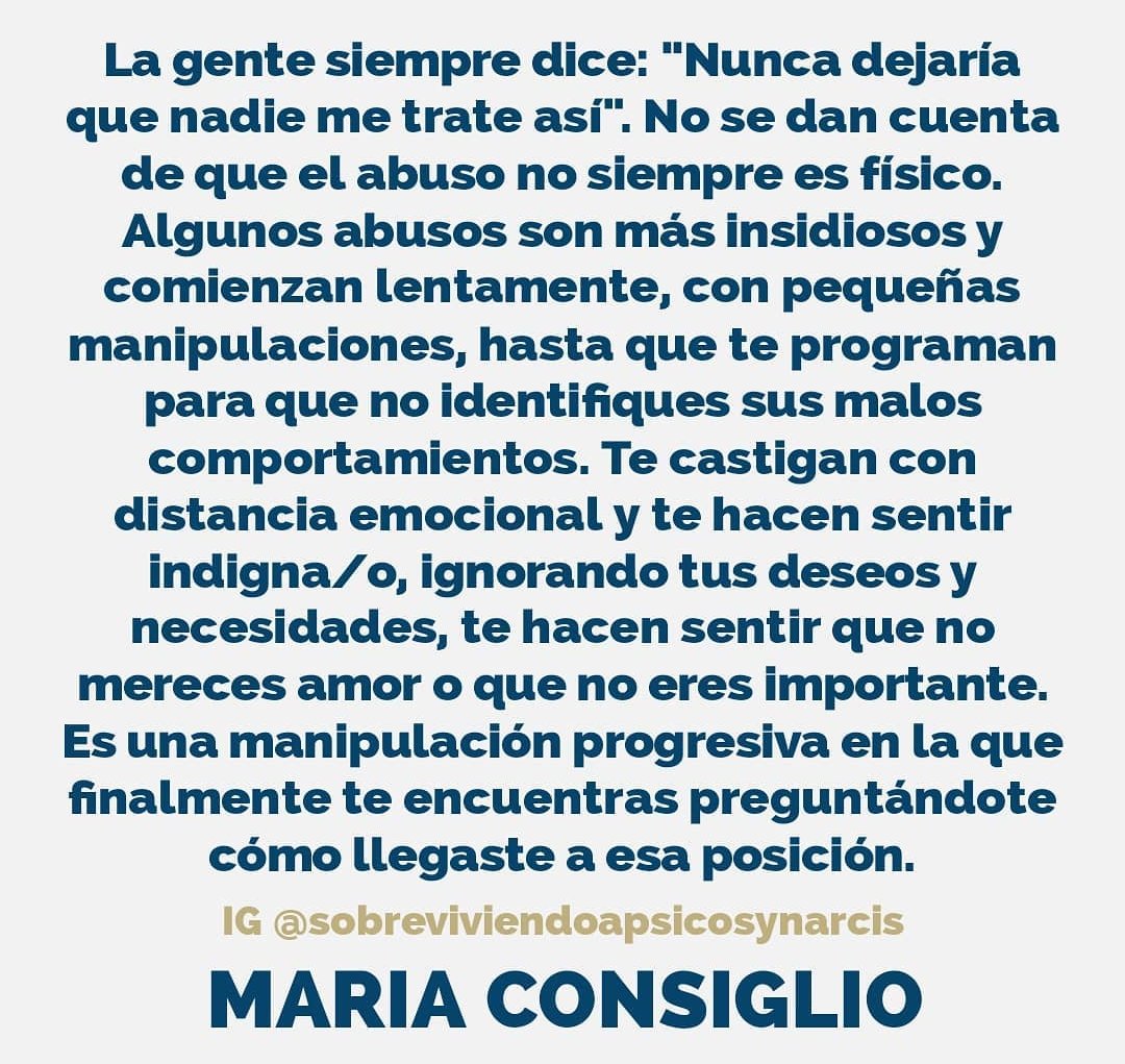 sobre_psi_nar's tweet photo. Nunca digas nunca, quien no vivió este tipo de abVs0 y #controlcoercitivo ni se educó para reconocerlo está tan expuesto como cualquiera a caer en la trampa.
#manipulación #gaslighting https://t.co/9VJ7QxDtak