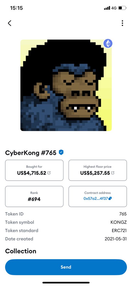 farmcrypto.btc (@stephen59359382) on Twitter photo So I minted <a href="/CyberKongz/">CyberKongz</a> and also paper handed them for a quick gain! Today I made peace and jumped back into the community! 😎 So I minted <a href="/CyberKongz/">CyberKongz</a> and also paper handed them for a quick gain! Today I made peace and jumped back into the community! 😎