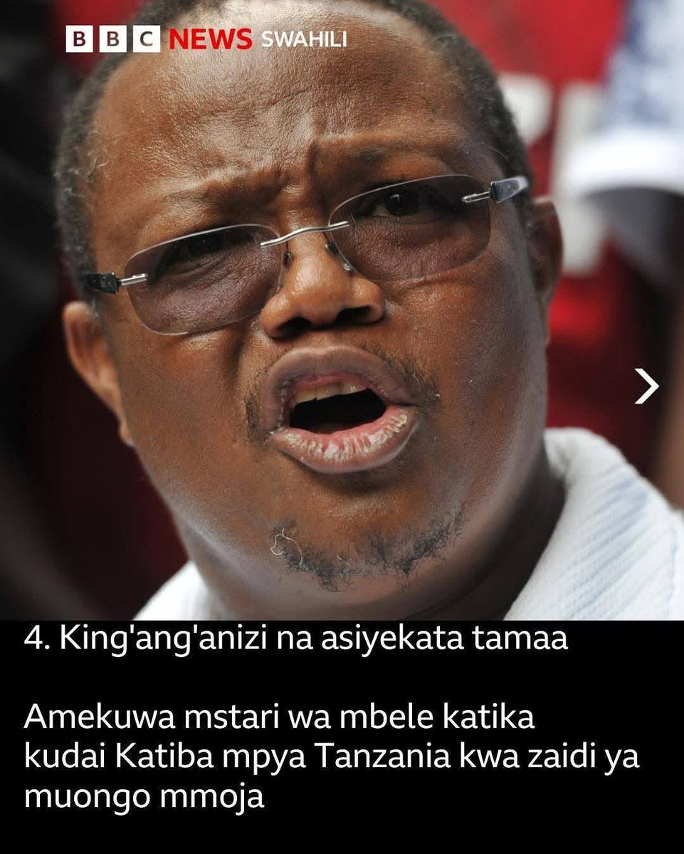 lifeofmshaba's tweet image. Lissu akati tamaa    #ChangeTanzania #FreeTunduLissu