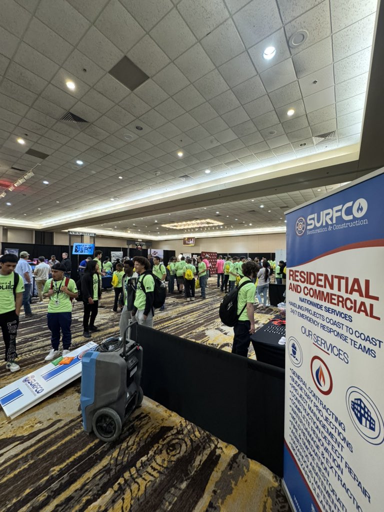 TeamSurfco's tweet photo. 🎉Build My Future 2025🎉

Our team was honored to be able to sponsor The Annual Build My Future NWA!! To be able to showcase🤩 what Surfco is all about is a huge honor especially if we are able to do it for the young minds of Northwest Arkansas! https://t.co/lZhitmjPtk