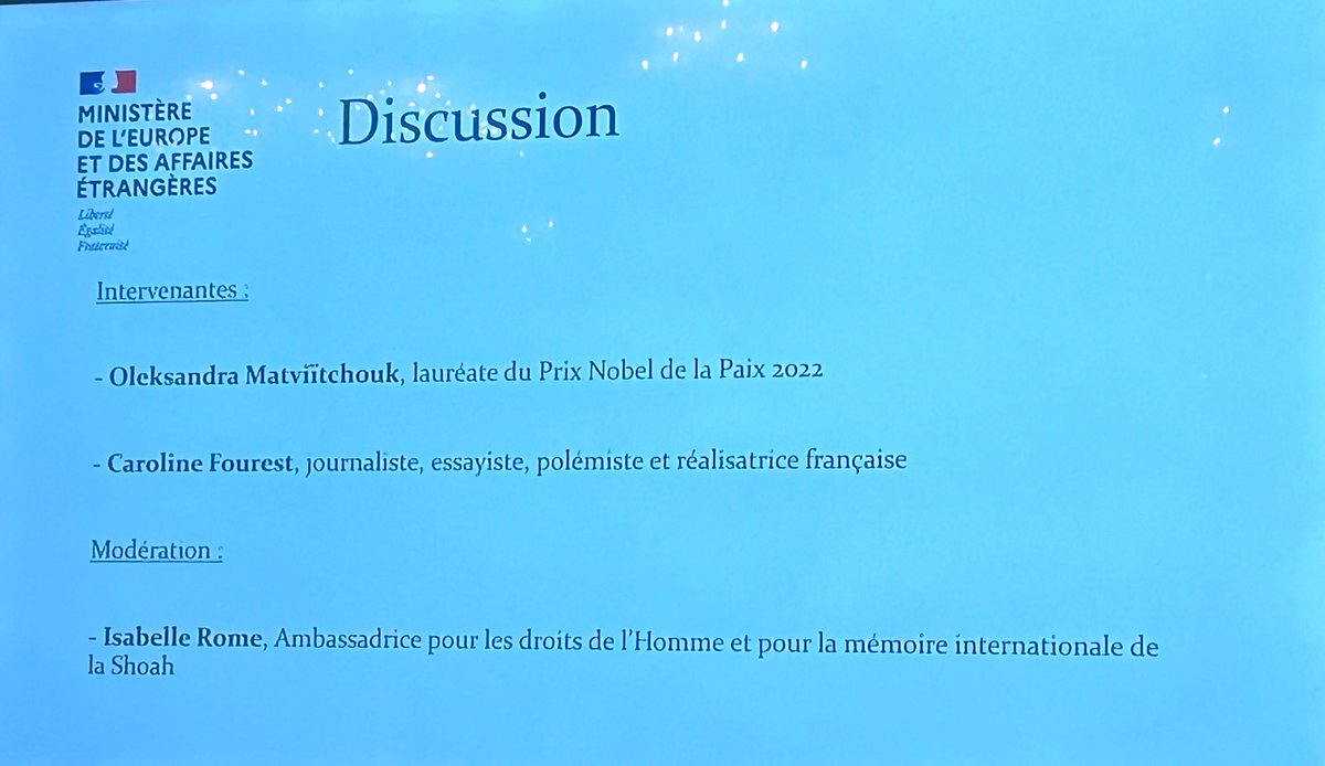 isabelle_blin's tweet image. Oleksandra Matviitchouk :La génération actuelle a hérité de la liberté.Cela est difficile de préserver la liberté du fait des réseaux sociaux qui regorge de fausses nouvelles et manipulations.Sans réalité commune pas d’actions communes &amp;amp; comment préserver la liberté et démocratie