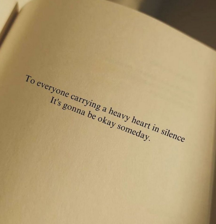 It's gonna be OK someday