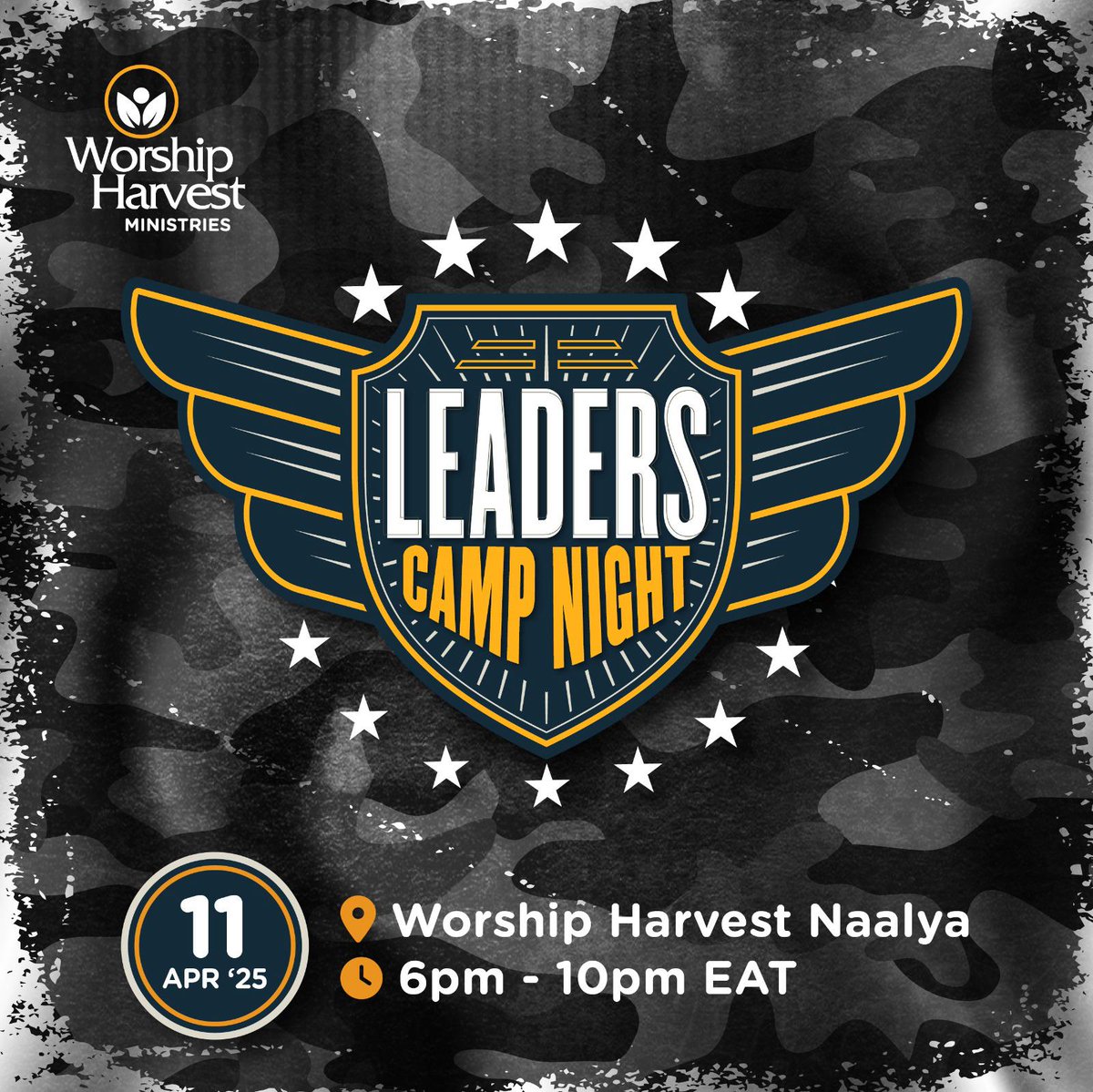 See you in the room at Worship Harvest Naalya 
🤗