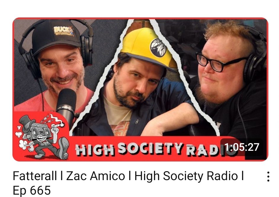 Chris Faga (@chrisfrombklyn) on Twitter photo This weeks <a href="/HSRadioshow/">High Society Radio</a> with the great <a href="/ZASpookshow/">ZAMidnightSpookshow</a> 🔥!
youtu.be/0zGEYDmivps?si… This weeks <a href="/HSRadioshow/">High Society Radio</a> with the great <a href="/ZASpookshow/">ZAMidnightSpookshow</a> 🔥!
youtu.be/0zGEYDmivps?si…