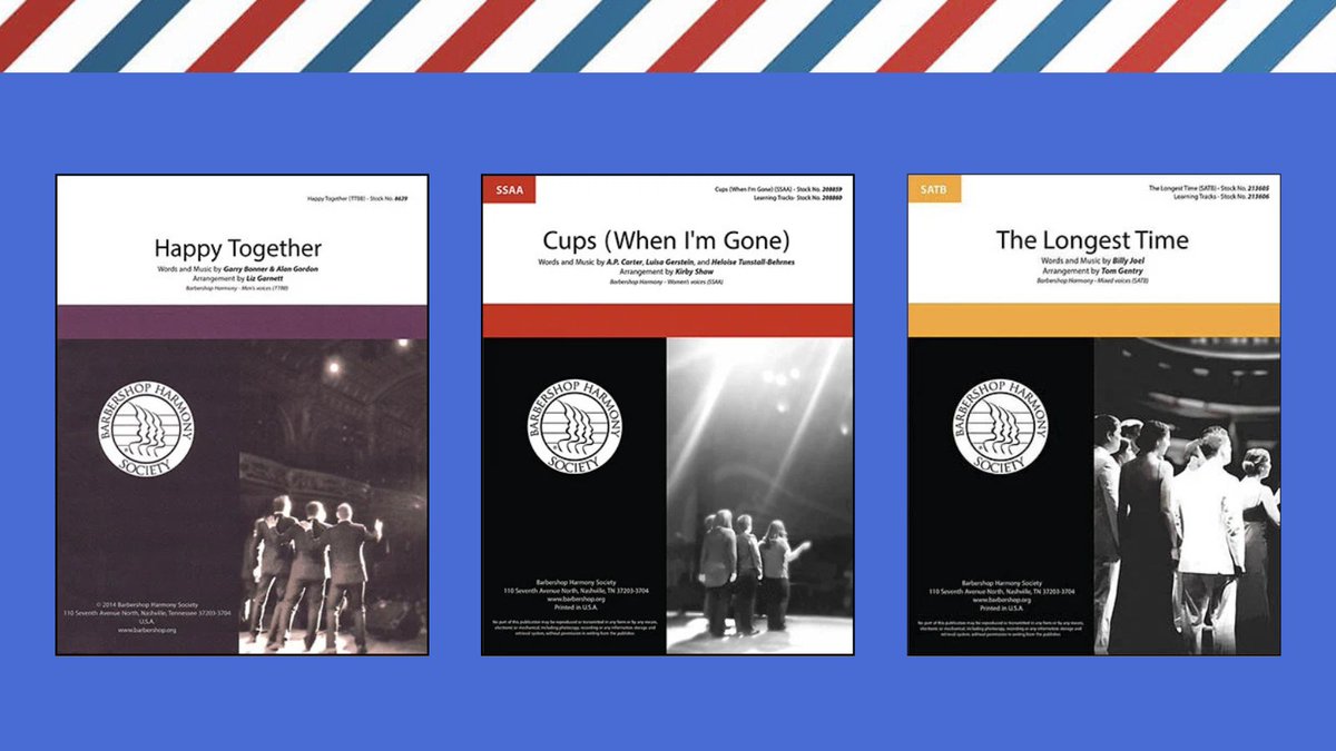 It’s National Barbershop Quartet Day! Barbershop harmony builds skills in tuning, tone, and teamwork across all voicings: tinyurl.com/4yytvcje #choral #choir
