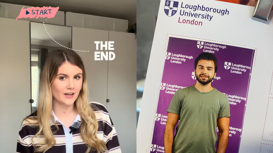 #LboroJourney uncovered some great @LboroAlumni stories! 👏

We received entries from as early as the 1950s!

The winner was Poppy Beech, a Fine Art graduate, who reached over 3,500 people with her video on TikTok and Instagram.

Read more ➡️ lboro.uk/3G4nZMk