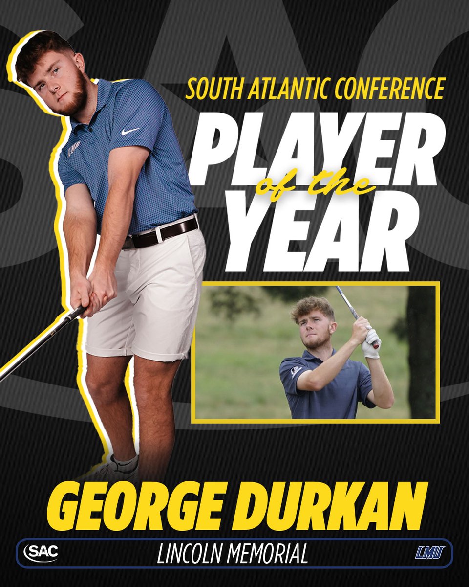 SAC_Athletics's tweet photo. Men's Golfer of the Year
George Durkan @LMURailsplitter https://t.co/wZh0E9A7MX