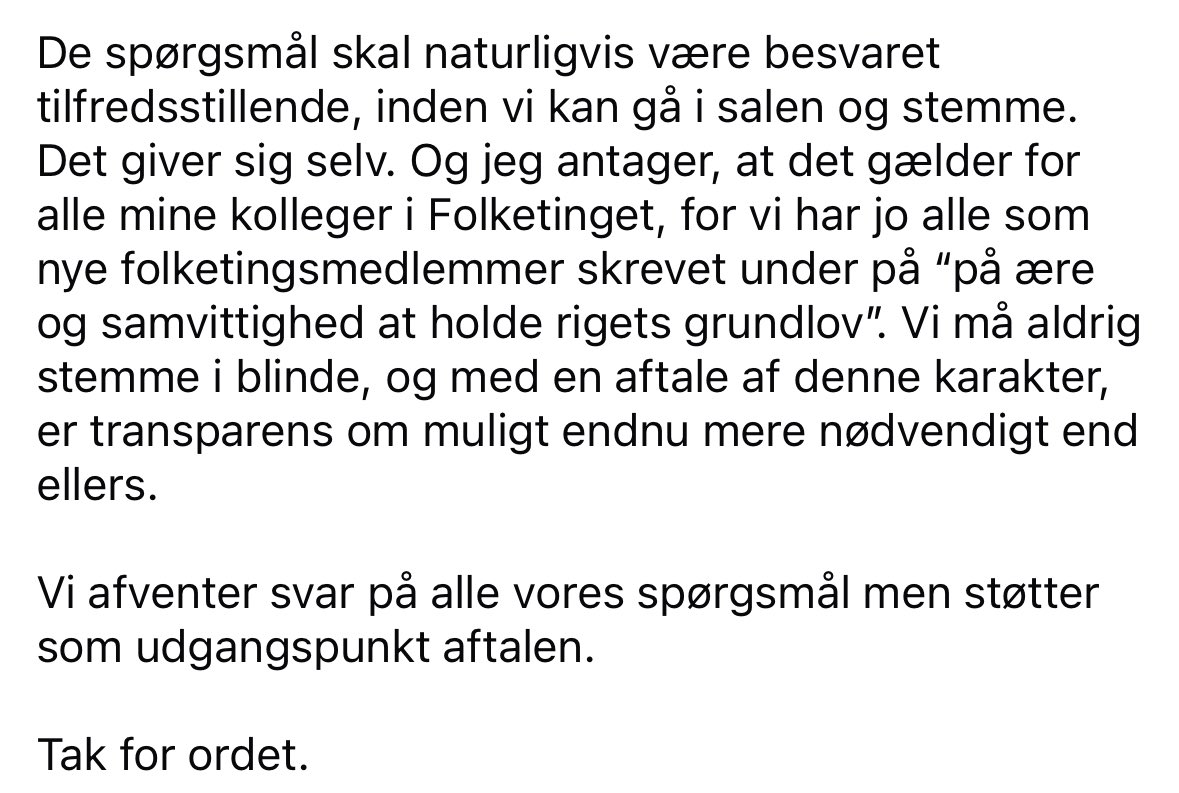 stinuslindgreen's tweet photo. Her er min skrevne tale. https://t.co/til9aSL2PQ
