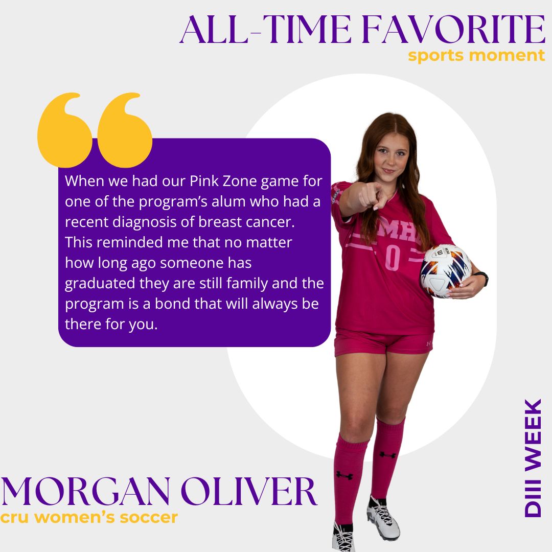 ALL-TIME FAVE SPORTS MOMENT⭐

#gocru | #whyd3 | #diiiweek