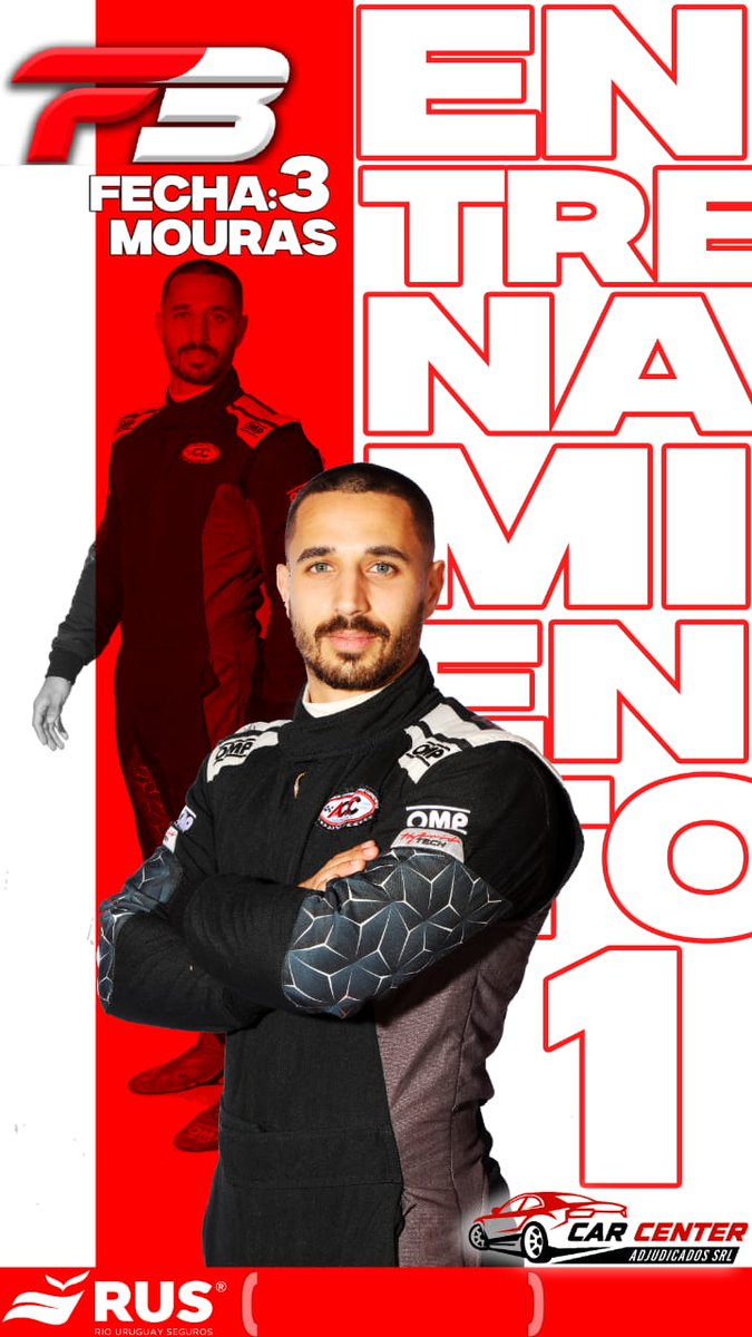 🏁 BARBARA, EN EL PRIMER ENSAYO
✅ El piloto del AA Racing se impuso en el entrenamiento inicial
2️⃣ Sebastian Caram
3️⃣ Stefano Polini
⏱ 1m29s145/1000 a 172,236 Km/h
⏰ 13:10 hs será el segundo ensayo
Todos los tiempos estan en el siguiente link:
formula3metropolitana.ar/%e2%8f%b1-resu…