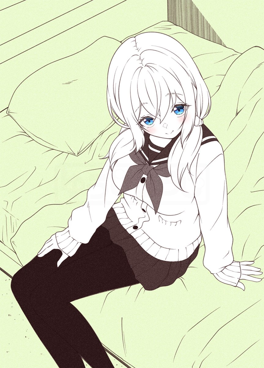 「じー・・・ #オリジナル #創作」|こうじ＠漫画作画担当のイラスト