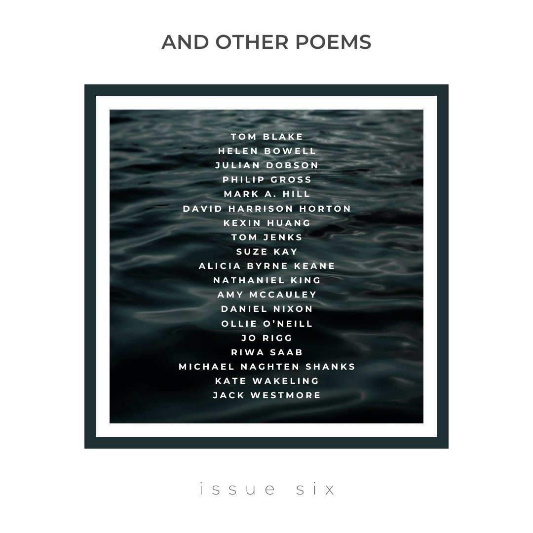 Issue Six, out on Wednesday.