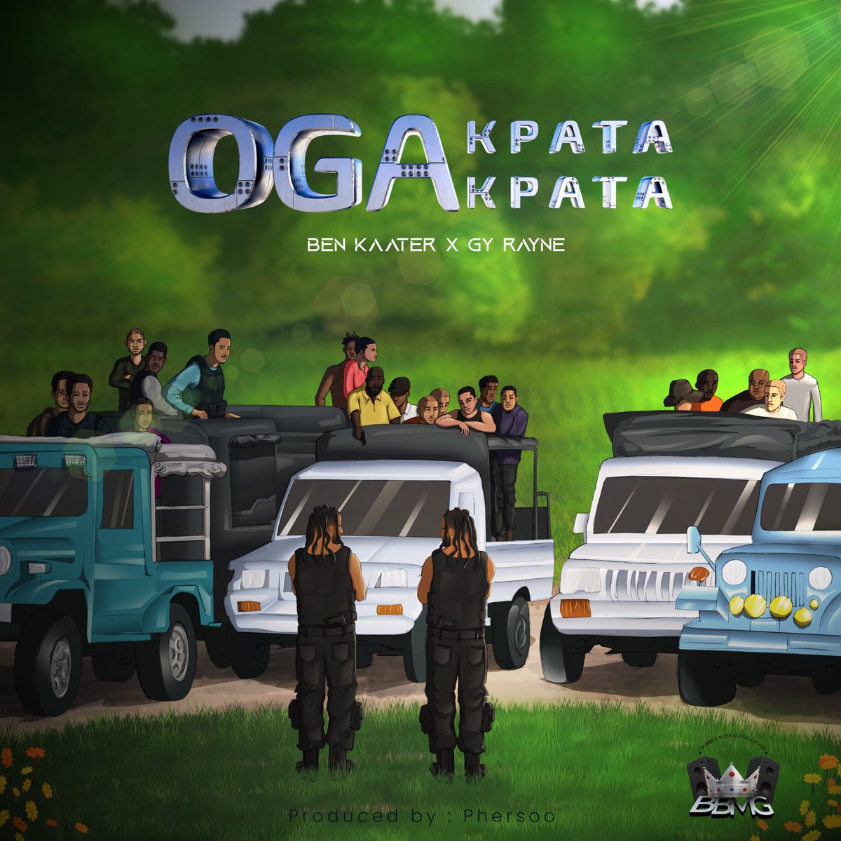 BenKaater's tweet photo. This is an Africa Crucial Ruler !! “OGA KPATA KPATA” feat @Gy_Rayne out now on all streaming platforms!! 

Link in bio !! 🌍

Produced by the wizard : @phersoo_ 
Mixed &amp; Mastered by the professor : @iconicebase 

🎨: @josh_john_xx https://t.co/7PtQzYPvjO