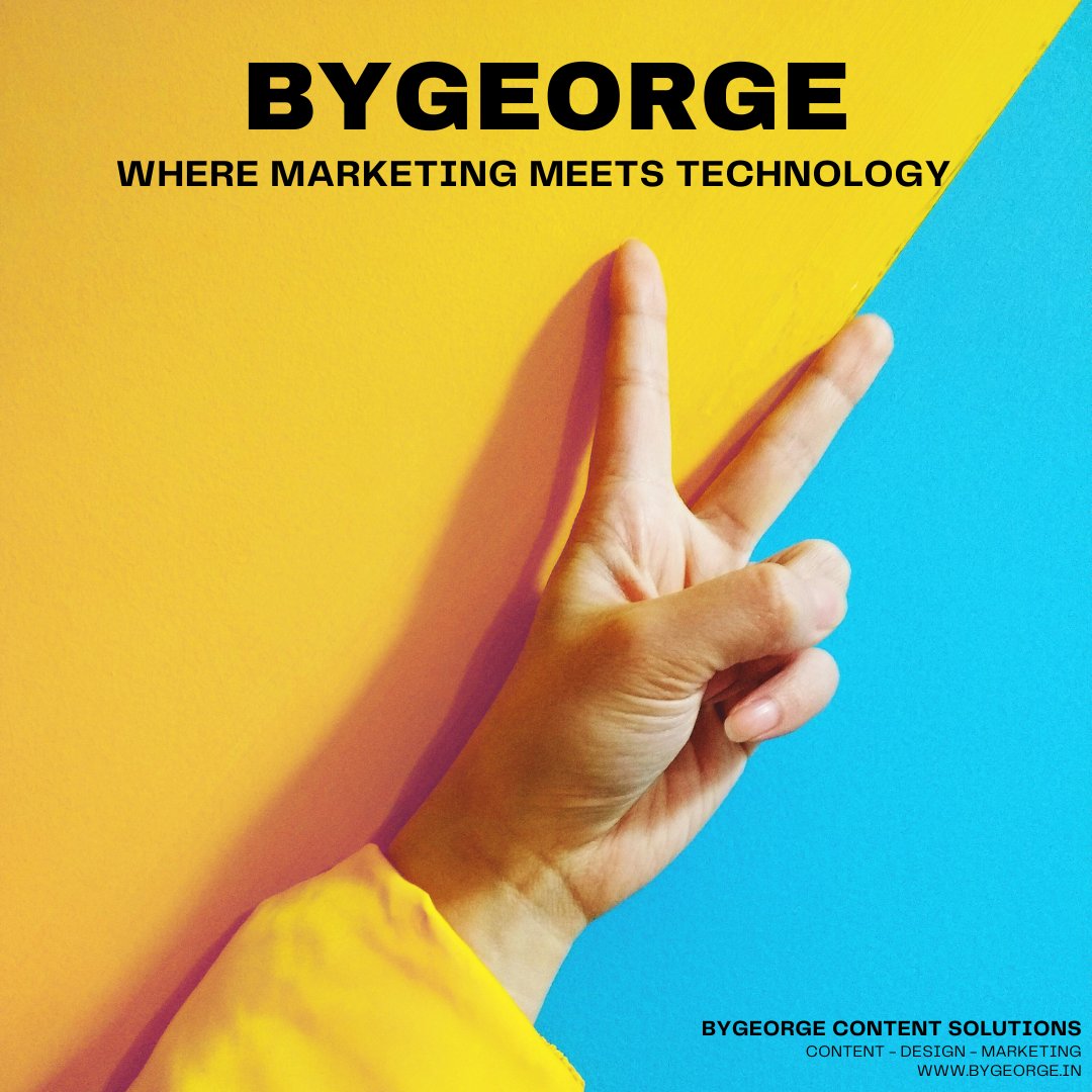 ByGeorge107's tweet photo. ByGeorge | Where Marketing Meets Technology

Acquire customers globally for your technology enterprise, with marketable content and functional design on digital platforms. Visit https://t.co/6ae4coScse https://t.co/iRVTsqw4nI
