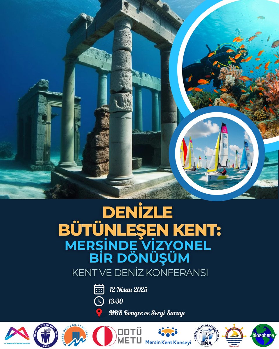 ODTUIKLIM's tweet photo. #ODTUİKLİM Merkezi araştırmacılarımızdan Dr. Evrim Kalkan'ın konuşmacı olarak yer alacağı Kent ve Deniz Konferansı'nda buluşalım! https://t.co/HfCbP52YMR