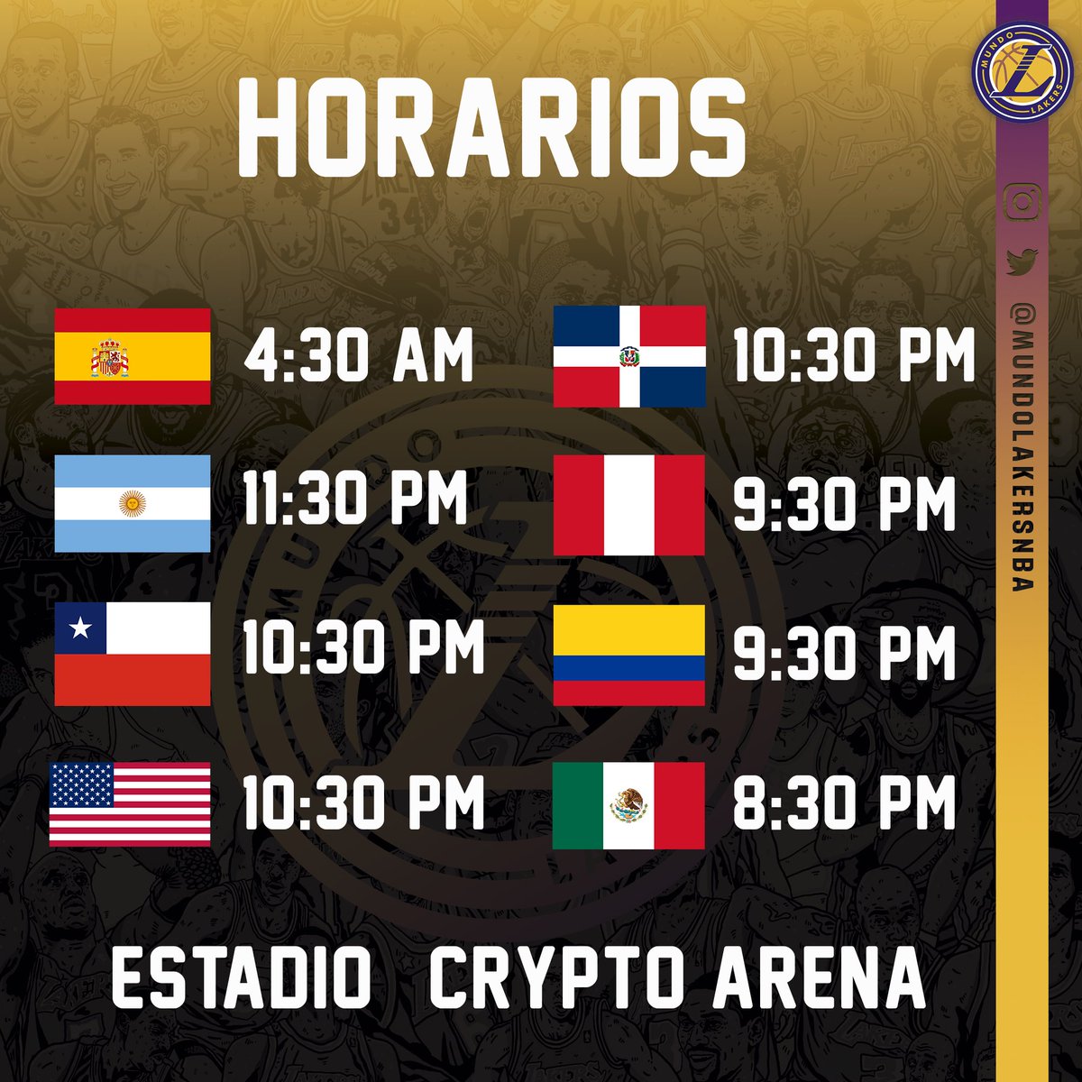 MundoLakersNBA's tweet photo. 🚨 HOY JUEGAN LOS LAKERS 🚨

Ganar hoy implica ser 3º del oeste, deben darlo todo ante unos Rockets que ya piensan en los Playoffs y van a rotar mucho. 

❌ Maxi Kleber https://t.co/B0ukMnD8F4