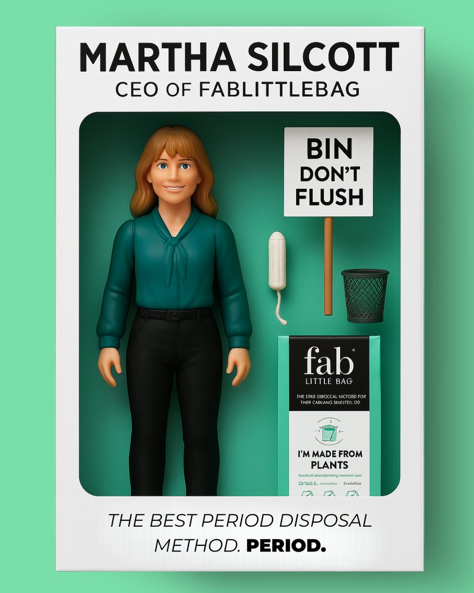 📣 We couldn't wait to jump on this trend!
Introducing the Martha Silcott Action Figure
Because every superhero needs a cape — but ours comes with a FabLittleBag instead.

#actionfigure #insta #trending #fablittlebag #chatgpt #ai #trend