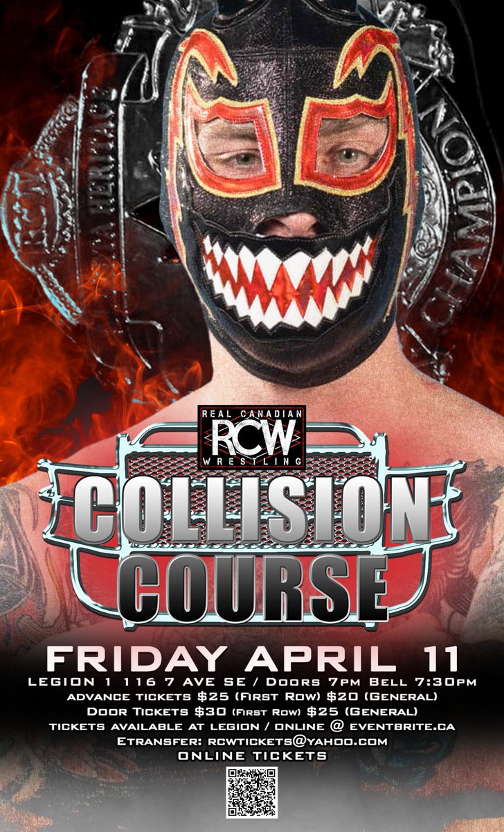 LFG....Tonight in Calgary at RCL #1 
Tickets at the door.