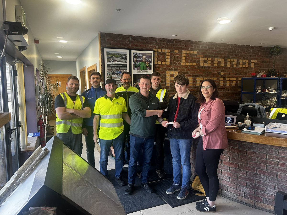 We were delighted to have Cillian Toner with us this week on his TY work placement from Bush Post Primary.

Best of luck with the rest of your studies Cillian.