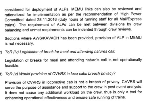 Jeevan Prakash Sharma (@jeevanpsharma) on Twitter photo Legislation to give breaks for meals, nature's calls to #locopilots not feasible: Railway Board. My exclusive report for <a href="/PTI_News/">Press Trust of India</a>
<a href="/AshwiniVaishnaw/">Ashwini Vaishnaw</a> <a href="/RailMinIndia/">Ministry of Railways</a> #NoLunchBreak
hindustantimes.com/india-news/leg… Legislation to give breaks for meals, nature's calls to #locopilots not feasible: Railway Board. My exclusive report for <a href="/PTI_News/">Press Trust of India</a>
<a href="/AshwiniVaishnaw/">Ashwini Vaishnaw</a> <a href="/RailMinIndia/">Ministry of Railways</a> #NoLunchBreak
hindustantimes.com/india-news/leg…
