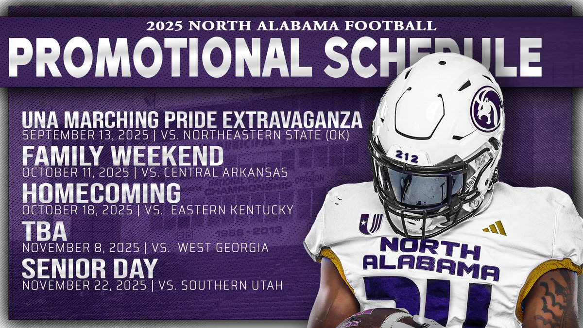 North Alabama Football tweet media