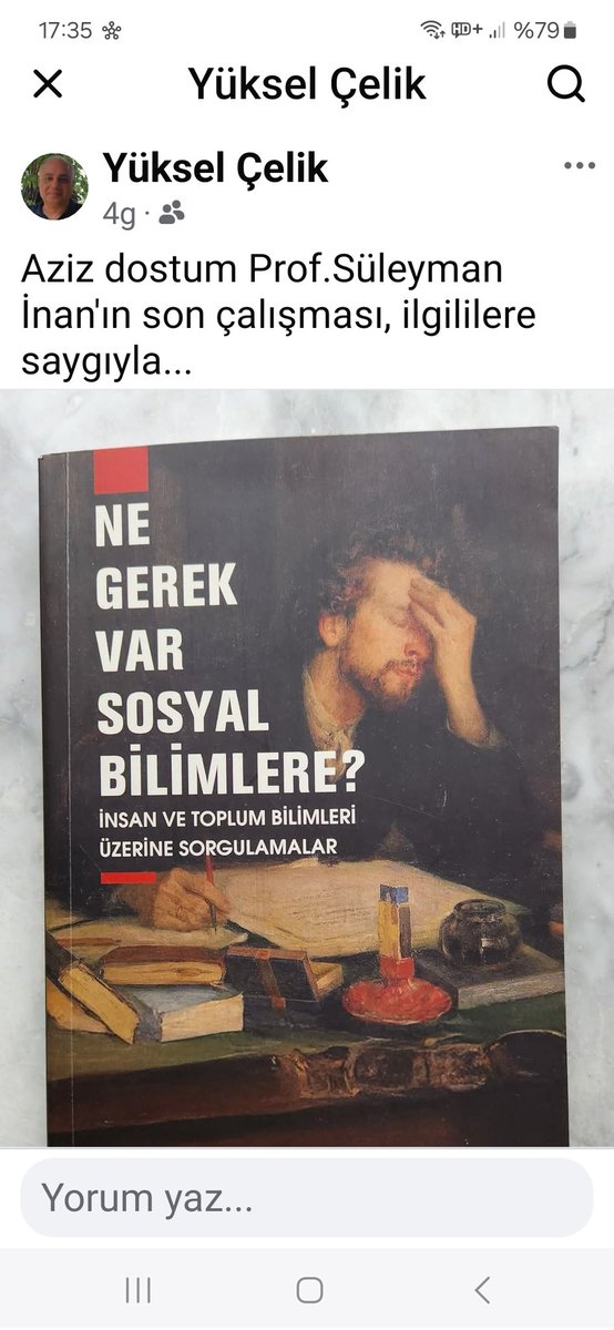 Aziz dostum Prof.Süleyman İnan'ın son çalışması, ilgililere saygıyla...